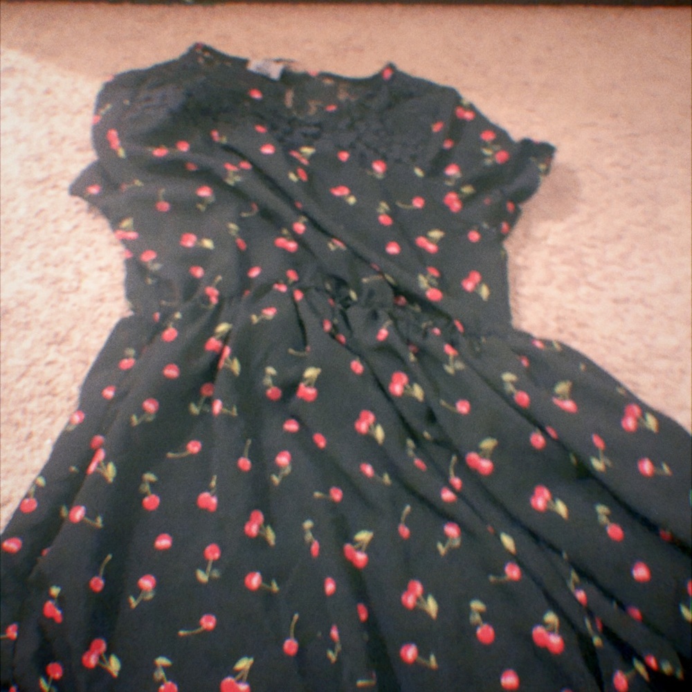 A cherry dress